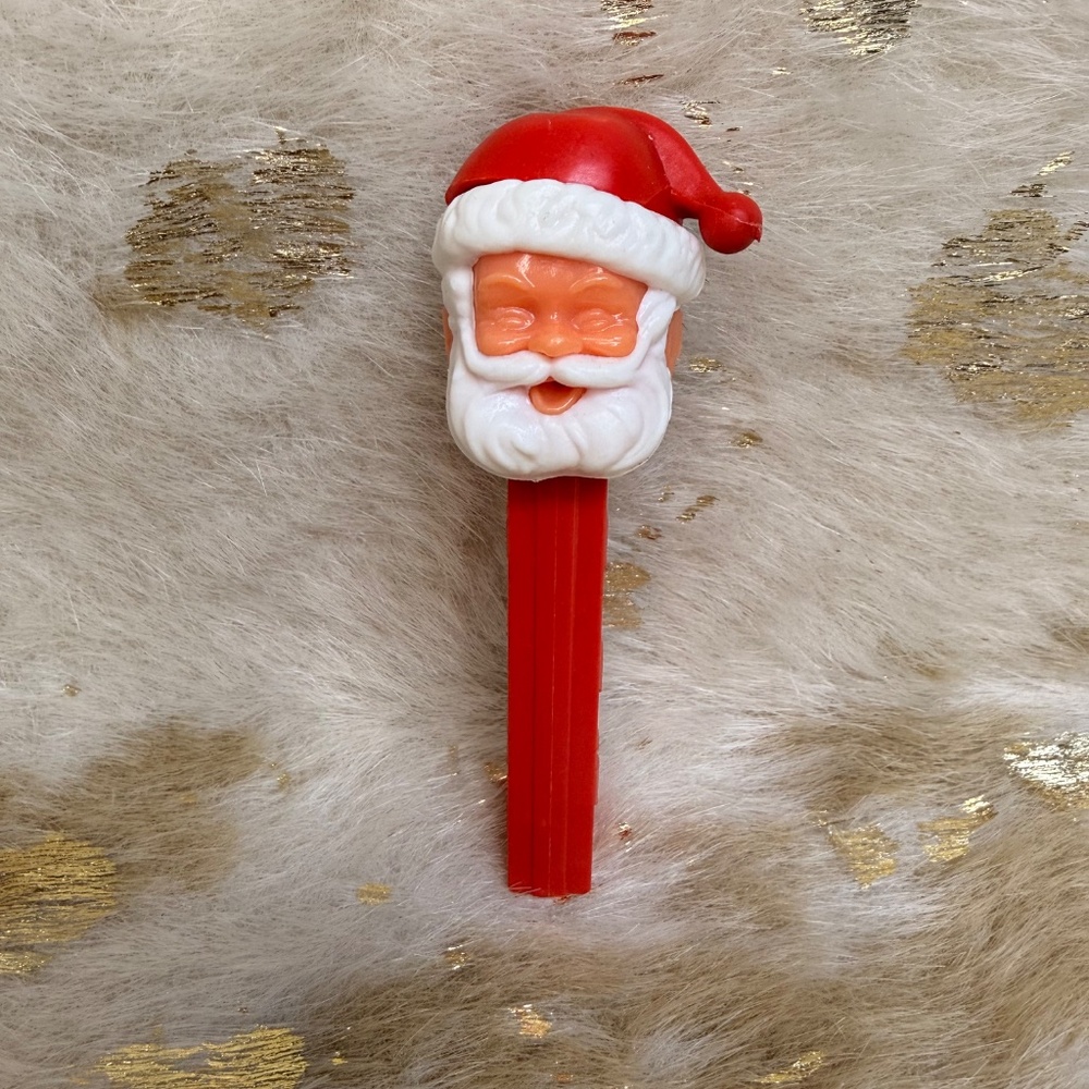 Pez Santa Vintage No Feet Christmas Winter Holiday St Nick 3.9 Stem‎ Look!!!
